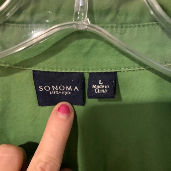 Sonoma green jacket large in good condition - Picture 2 of 3